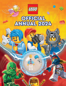 LEGO: The Official Yearbook 2024 (with gamer Lego minifigure)